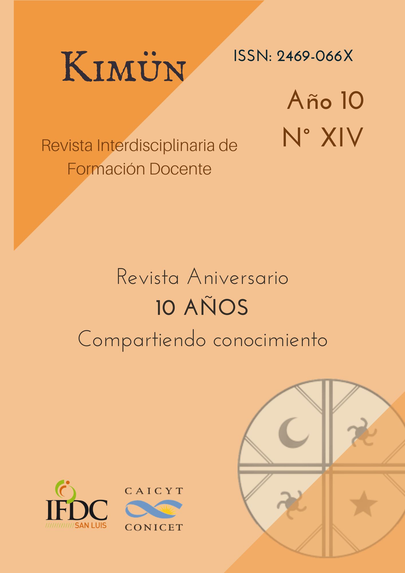 Portada Revista Kimun Año 10 nro XIV