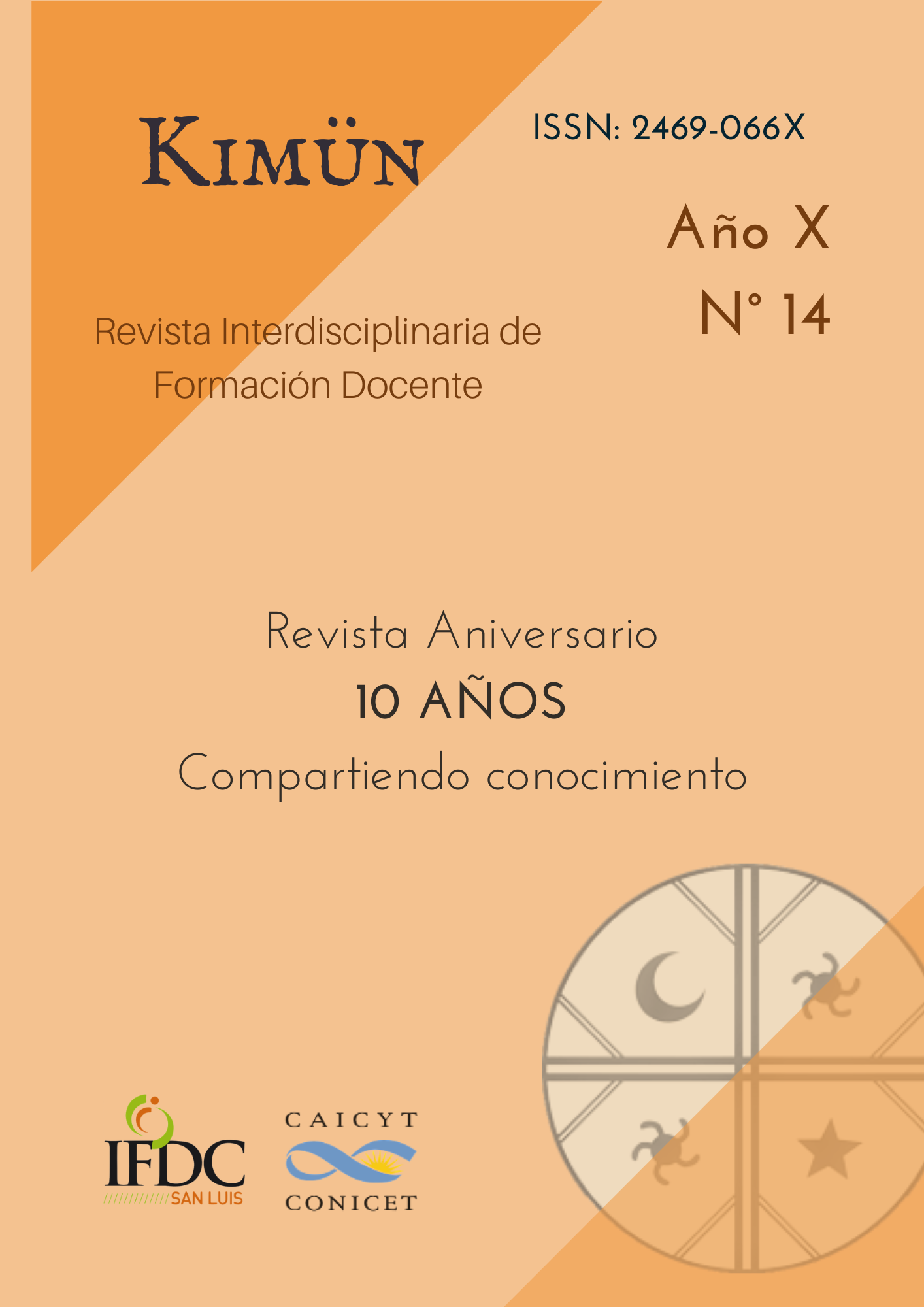 Portada Revista Kimun Año 10 nro XIV